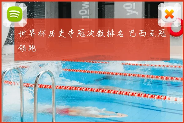 世界杯历史夺冠次数排名 巴西五冠领跑