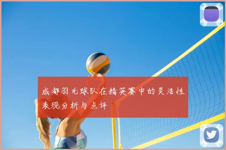 成都羽毛球队在精英赛中的灵活性表现分析与点评