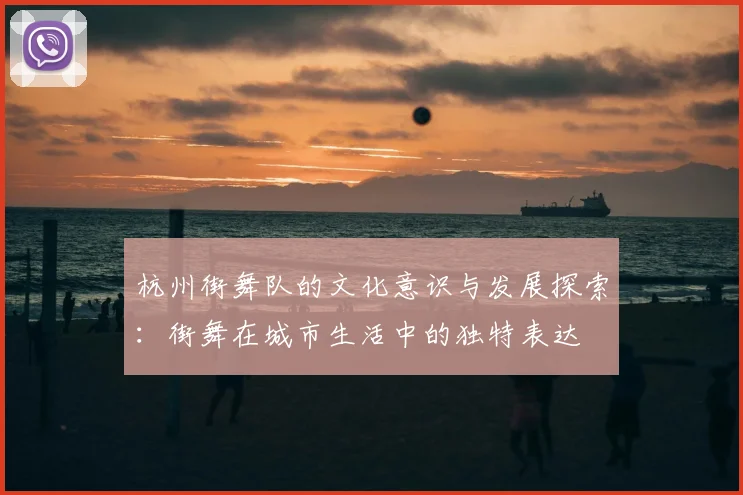 杭州街舞队的文化意识与发展探索:街舞在城市生活中的独特表达